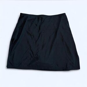 Vintage black mini skort
